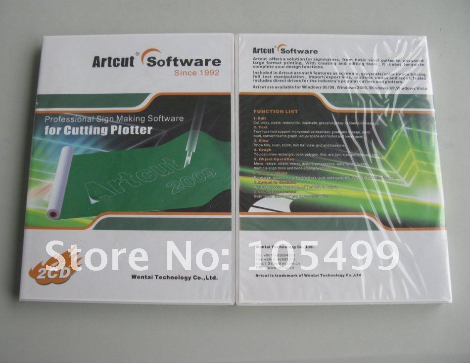 Artcut 2009 graphic disc iso mount